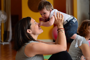 maman et son bébé