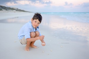 kids playing on the beach